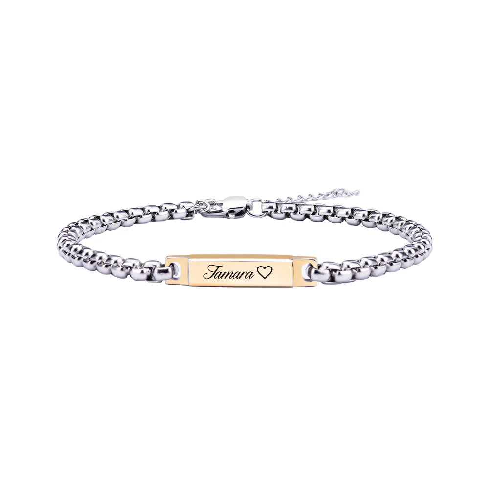 Personalised Engraved Bracelet