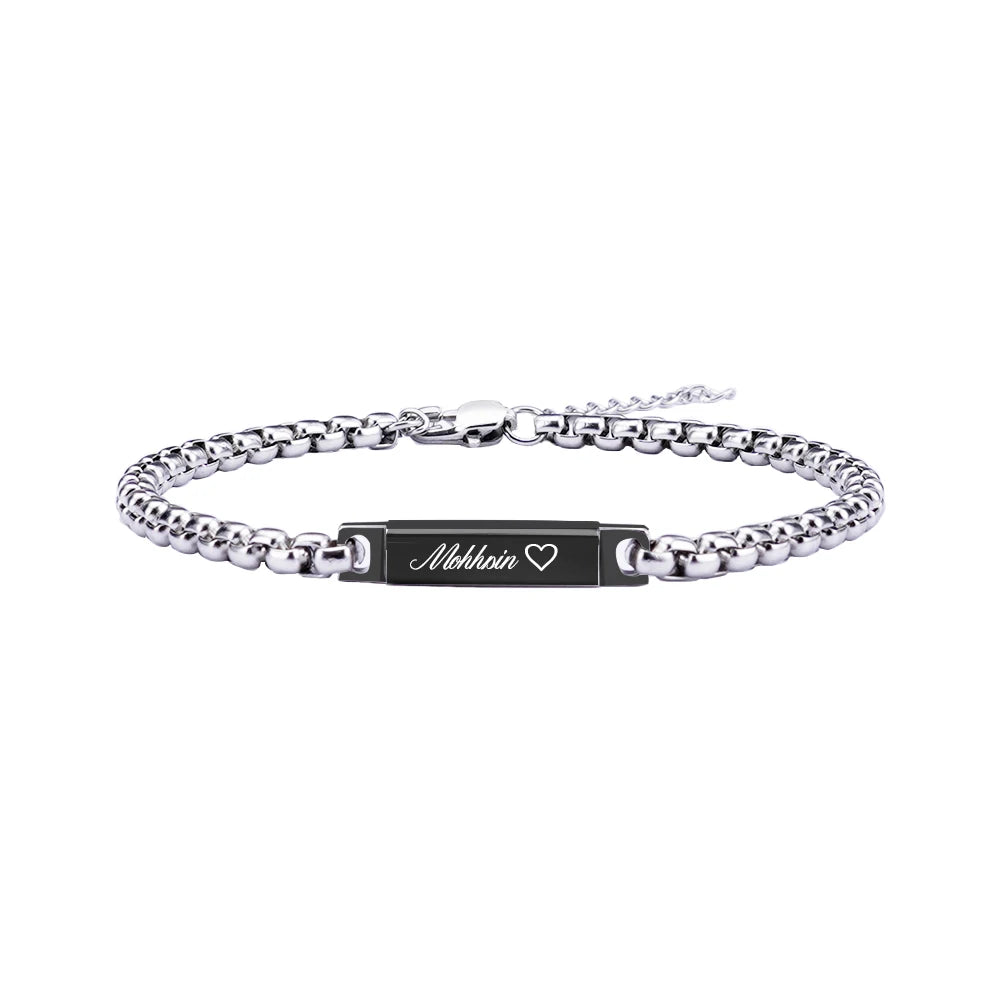 Personalised Engraved Bracelet