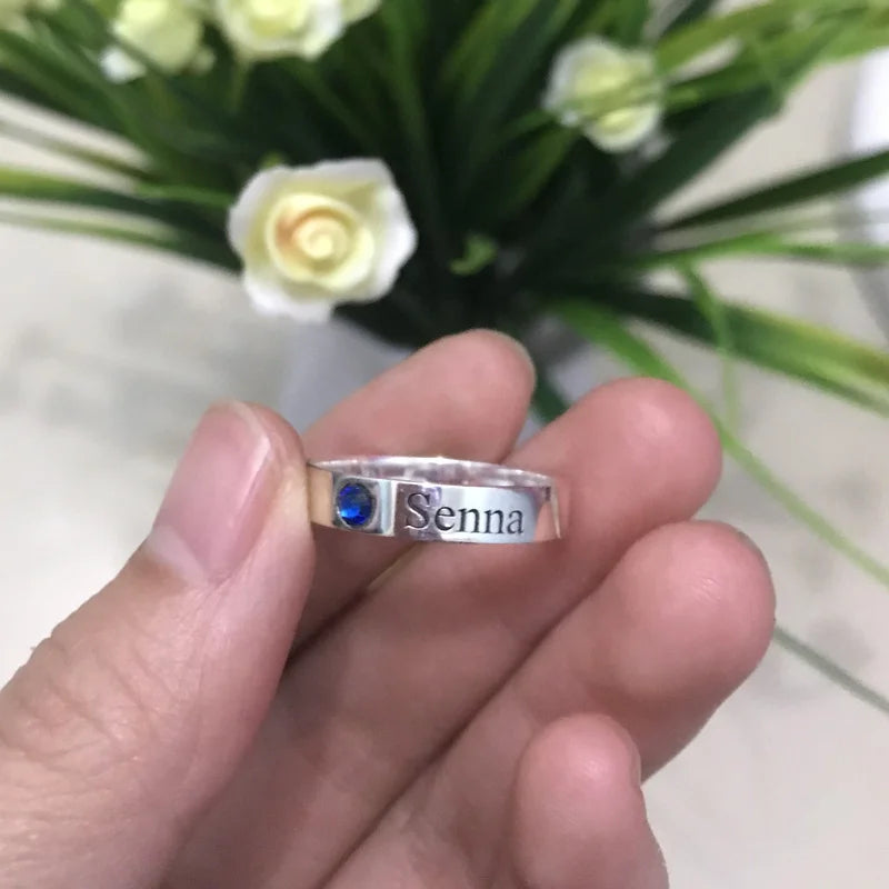 Birthstone Promise Ring