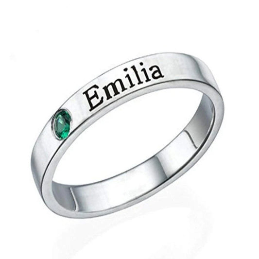 Birthstone Promise Ring