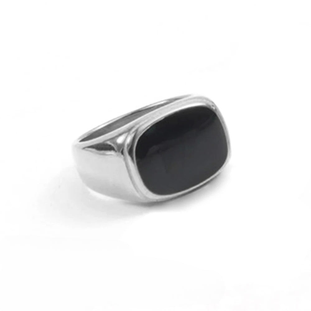 Bold Shell Square Ring