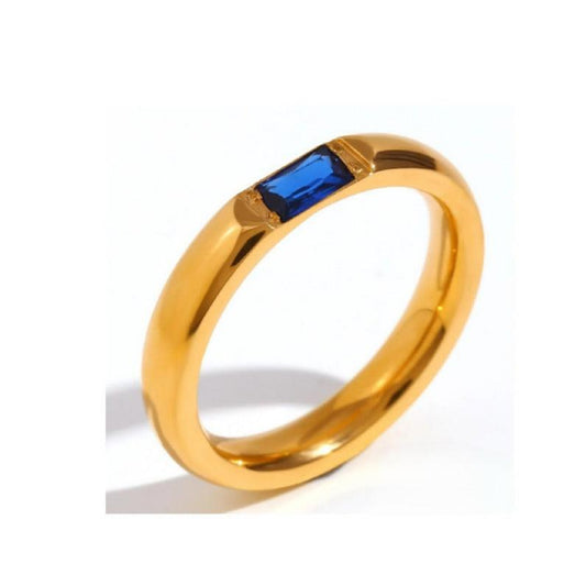 Cosmic Gold Birthstone Ring