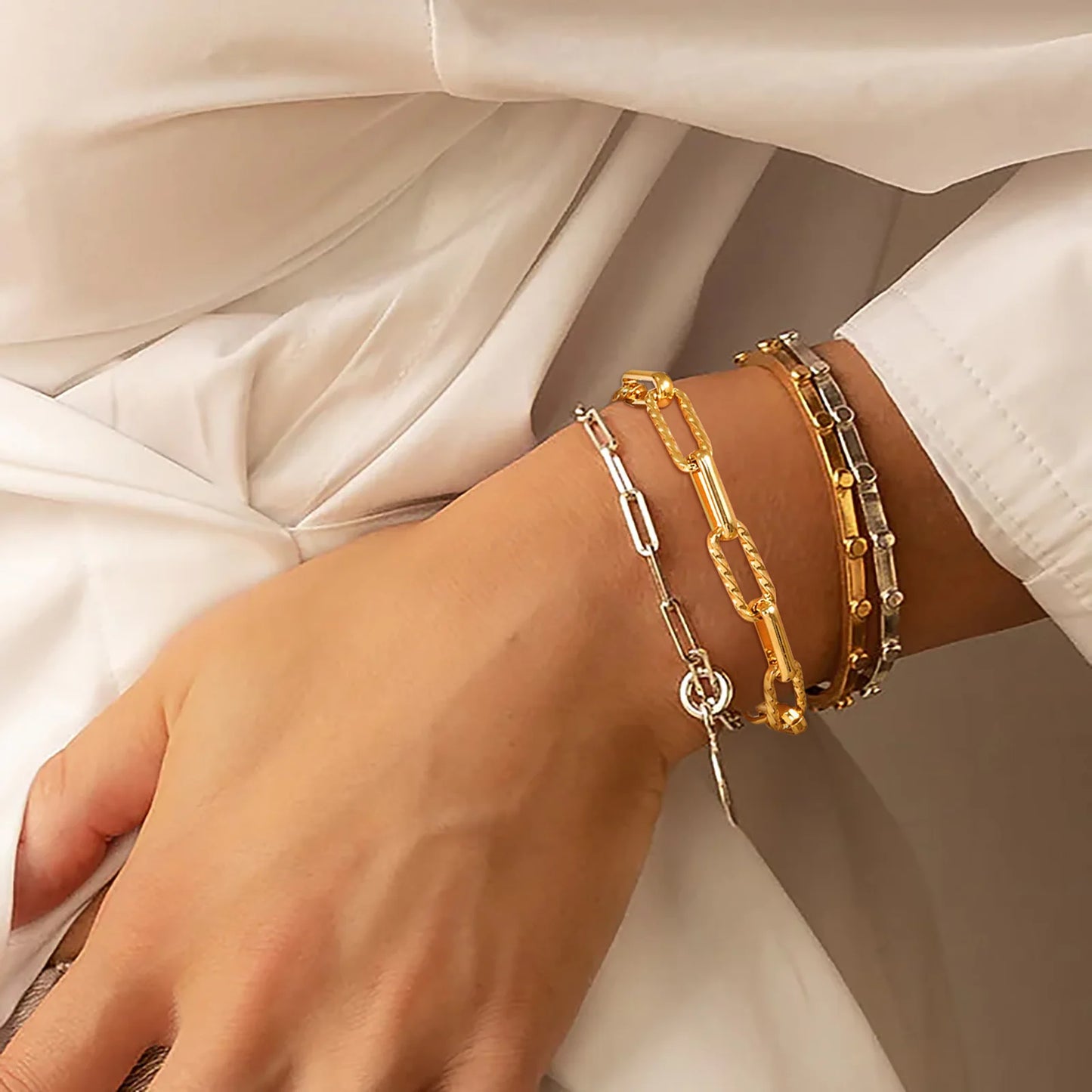 Golden Link Luxe Bracelet