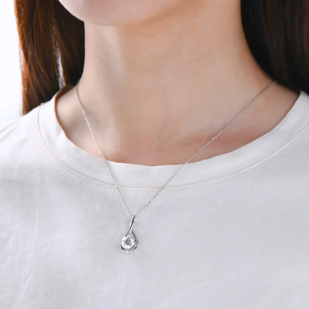 Eternal Sparkle Moissanite Necklace