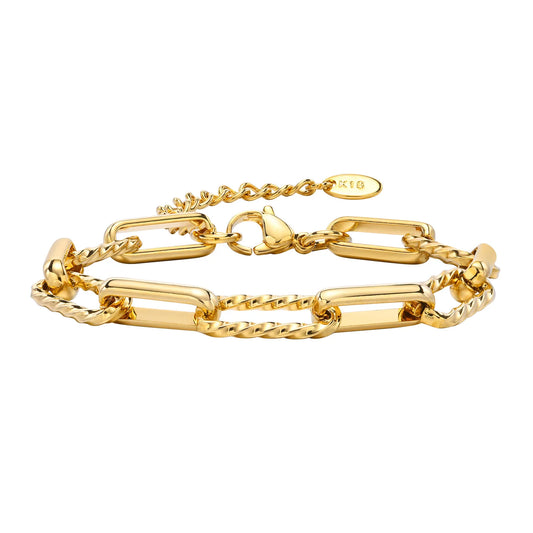 Golden Link Luxe Bracelet