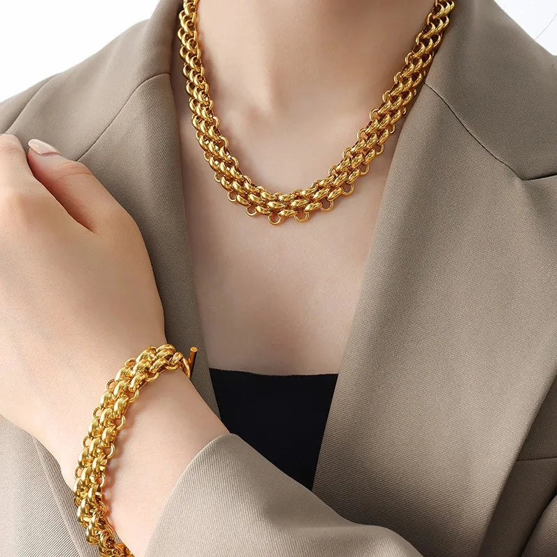 Bold Luxe Chain Bracelet