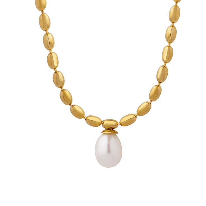 Glorious Beads Pearl Choker