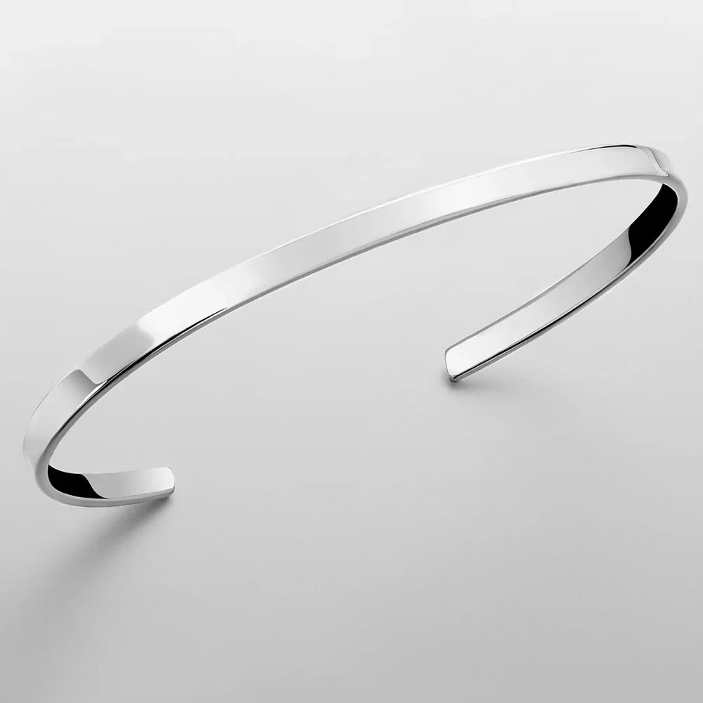 Modern Edge Stainless Steel Bracelet