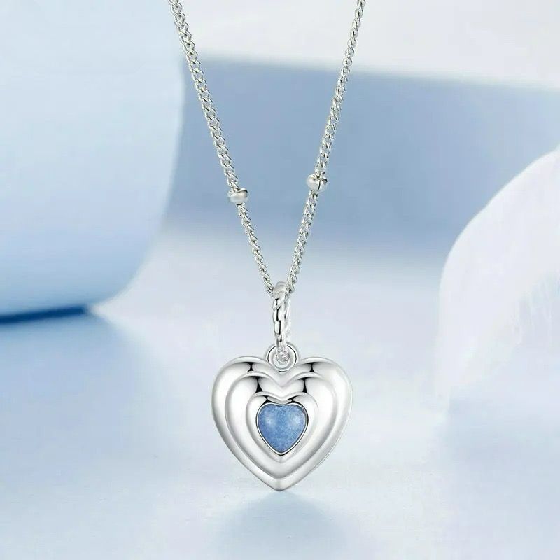 Luminous Heart Pendant Necklace