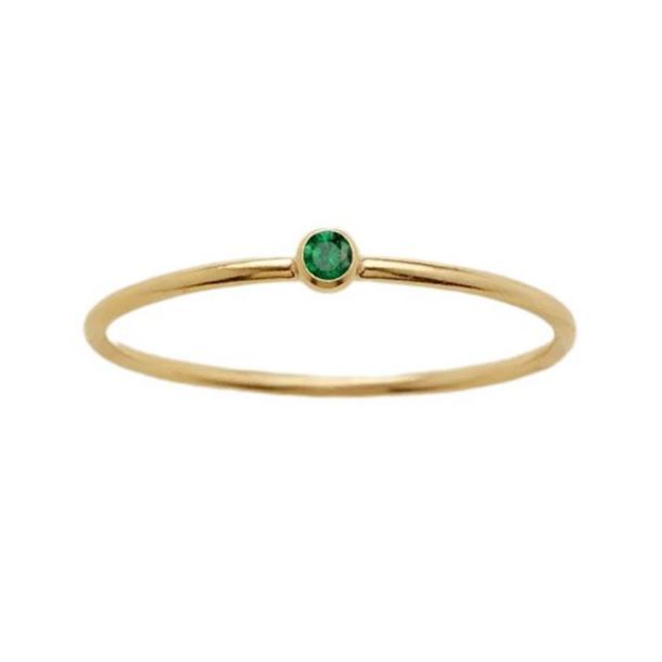 Dainty Birthstone Ring