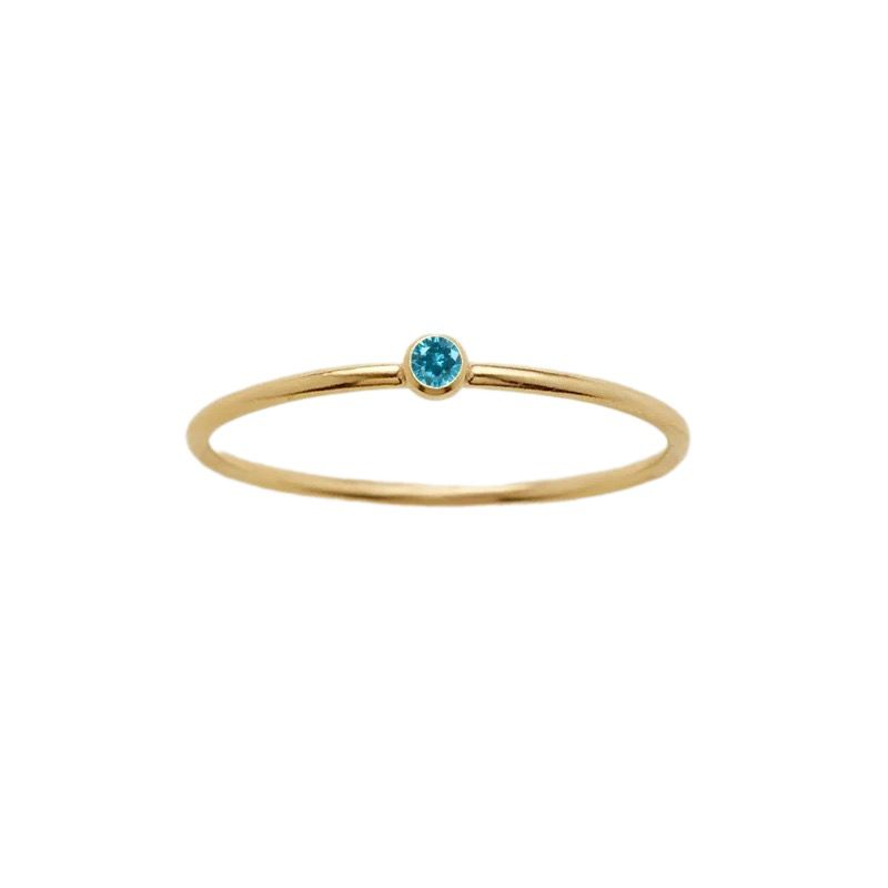 Dainty Birthstone Ring