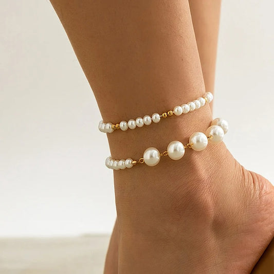 Anklet Pearl Summer Bracelet
