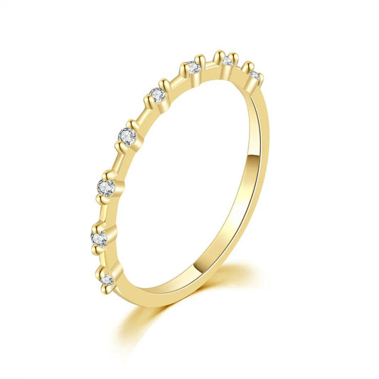 Dainty Lux Zircon Ring